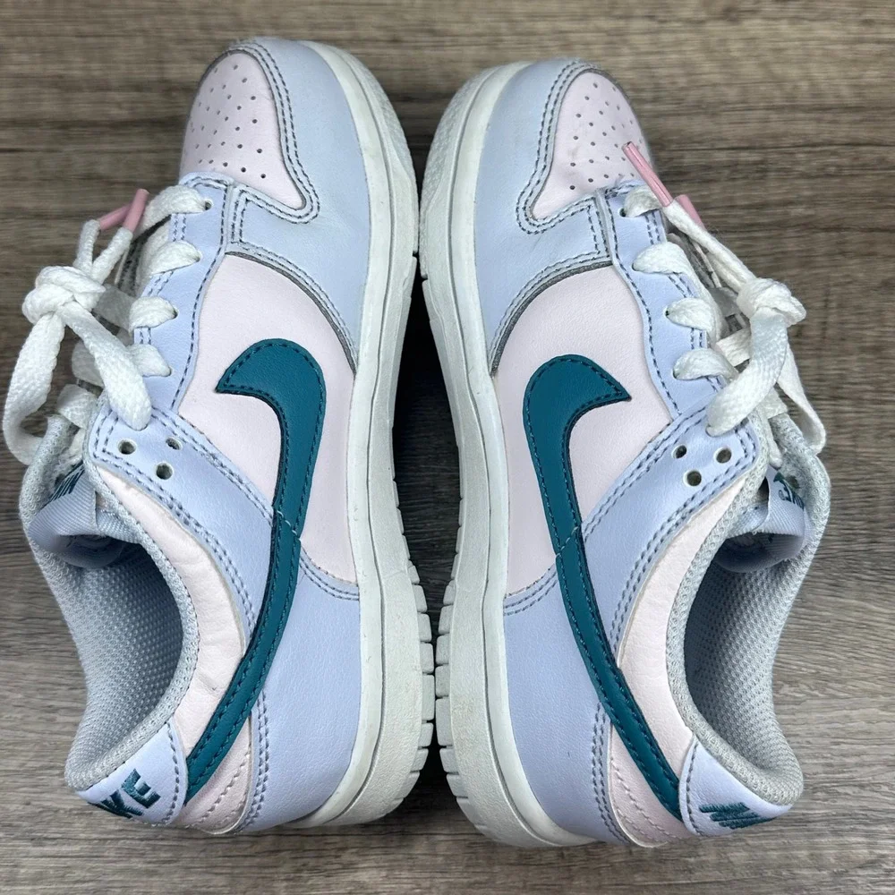 Nike~Preschool~Dunk Low Mineral Teal Sneakers~Size 11C